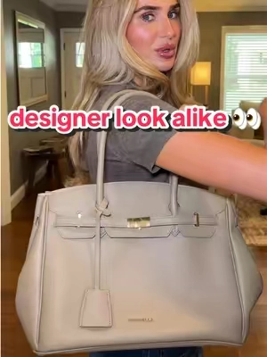 this designer look alike did not disappoint ✨ #purse #handbag #kellybag #boujieonabudget #pursetok 