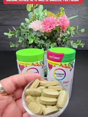 Multivitaminas Rainbow Light Women's One para mujeres, energia, corazón, cabellos, uñas, sistema inmune, vista, estres #multivitamin #supplements #supplementsforwomen #TikTokshopbacktoschool #tiktokshopcreatorpicks 