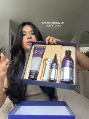 Dr Groot Limited Edition Hair Thickening Set On Sale Today! #koreanhaircare #drgroot #hairthickening #hairgrowth #tiktokshopcreatorpicks 