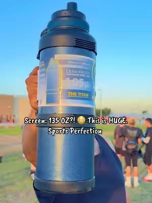 Manna Titan 4L water bottle for long days, sports, work & travel 💧 #MannaHydration #MannaTitan #WaterBottle #Sportsdad #footballtiktok 