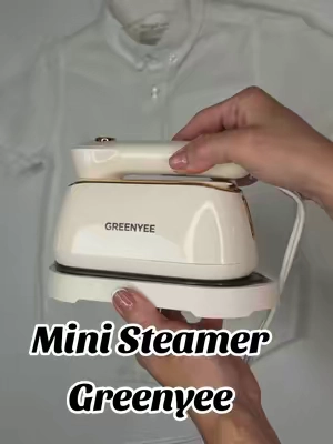 La mini steamer GREENYEE que te saca de apuros fácilmente. @GREENYEE  #steamer #plancha #TikTokshopbacktoschool #tiktokshopsummersale #tiktokshopdeals 