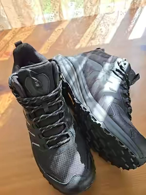 NORTIV 8 waterproof hiking boots for men with 4mm lugs, lightweight comfort, ankle support, and durable outdoor protection. Perfect for hiking, trekking, camping, and tackling wet, rocky, and uneven trails. #hikingboots #mensboots #constructionworker #menboots #waterproofboots 