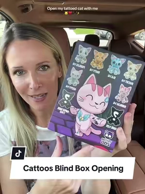 If you love cats, tattoos, and cute things in general, you need one of these Cattoos!! #blindboxopening 