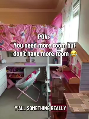 The way this full-size loft bed instantly gives you back SO much floor space 😍 The metal frame feels sturdy, and the space underneath can be used for a desk, play area, storage, or whatever you need! #teenroom #loftbed #bedframe #desksetup #spacesaving 