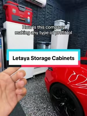 Watch this before you go spend thousands at that orange home store !!!  #tiktokshopsummersale #garagestorage #storagecabinet #storagesystem #letaya 