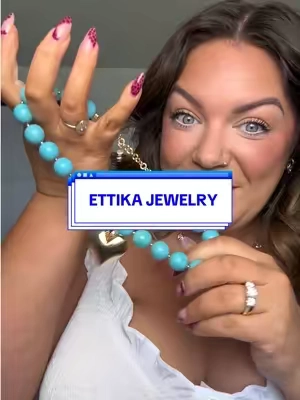 Apparently all I needed was better jewelry ✨ #ettika #goldplatedjewelry #jewelrytiktok 