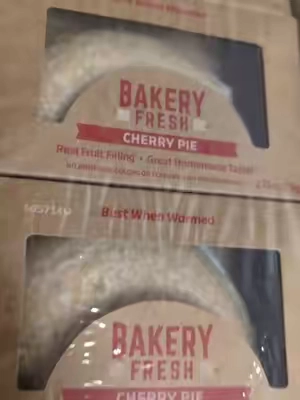 Bakery fresh cherry pie