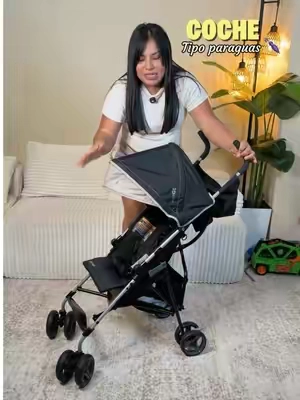 Coche tipo paraguas, liviano, compacto y fácil de utilizar. #babystroller #Humbrellastroller #stroller #babyshowergifts #TikTokshopbacktoschool  @Kids2Shop USA 