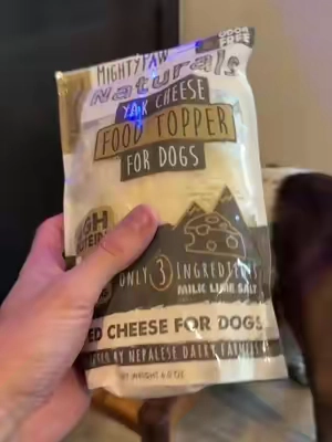 @Mighty Paw Yak cheese food topper for dogs. #mightypaw #dogfoodtoppers #dogfood #petdog #TikTokshopbacktoschool 