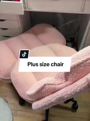 #PlusSizeChair #OfficeChair #ComfortableChair #pinkchair 