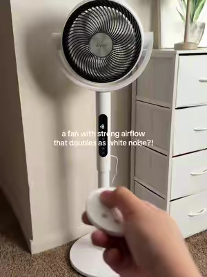 if fan noise helps you sleep, you’ll get it