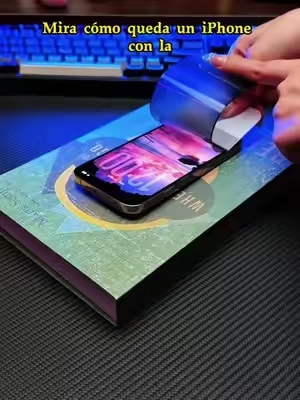 Tecnología antipolvo que de verdad funciona. El protector OneFish recoge el polvo como un profesional: sin residuos y sin complicaciones.#unitedstates #tiktokshop #fyp #screenprotector #onefish 