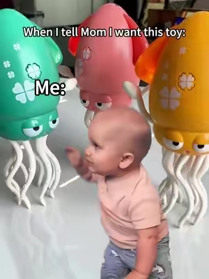 Dancing squid 50% off rn, Free Shipping.#toys #funnytoys #kids #viral #squidward 