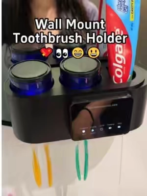 Soluciones simples para tu baño. Este portacepillos de montaje en pared me ayudó a ahorrar espacio y mantener todo organizado. No necesita perforar, se ve moderno y es muy práctico para el uso diario. Lo encuentras en el carrito naranja. #solucionesparaelhogar #bañoorganizado #organizacióndelhogar #tiktokshop #tiktokmademebuyit