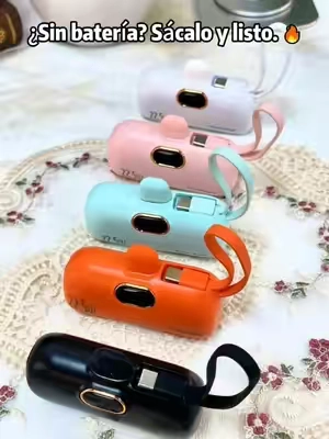 Todas las mujeres deberían llevar uno de estos en su bolsa 🤯#PowerBank #CargadorPortatil #change #TikTokshopbacktoschool #AccesoriosMoviles