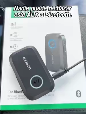 Nadie puede rechazar este AUX a Bluetooth.#auxcord #bluetooth #tiktokshopmemorialday #oldcar #fyp 