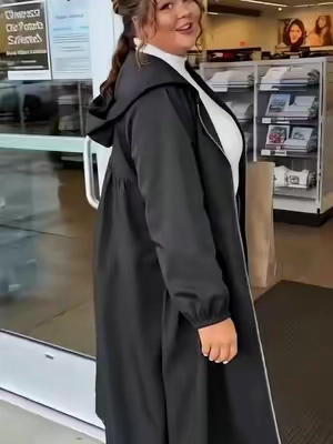 “POV: You said you were just going in for one thing… 🛍️😂” #plussizefashion #casualstyle #errandoutfit #midsizefashion #everydayoutfit