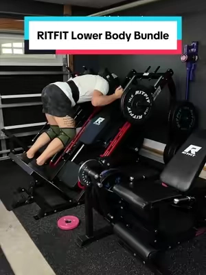 Squats are great, but having dedicated lower-body machines gives you way more ways to train your legs at home. This setup lets you add movements you normally only get from having access to a commercial gym. #TikTokShopCreatorPicks #TikTokshopbacktoschool #payday #RitFit #LegWorkout