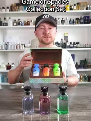 The @Game Of Spades Collection Set is 🔥 #fragrance #perfume #cologne #fragrancetiktok #perfumetiktok 