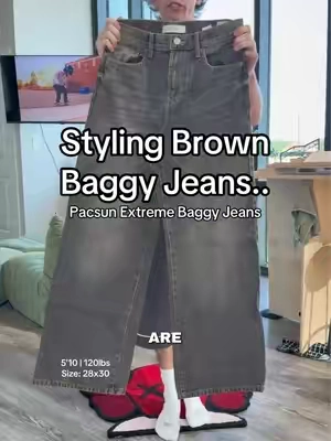 Finally found some good baggy jeans  #pacsun #baggyjeans #mensfashion 