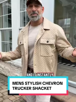 Mens Stylish Fall Shacket #mensshacket #shacket #mensjacket #mensstyle #falljacket  