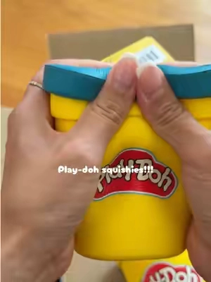 these are so adorable 😭😭 #playdoh #squishy #TikTokshopbacktoschool #GlowUp 
