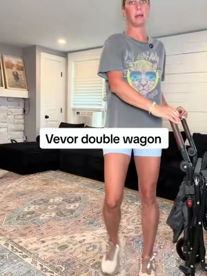 There’s a reason why these are flying off the shelf #wagon #wagonstroller #stroller #doublestroller #momof2 