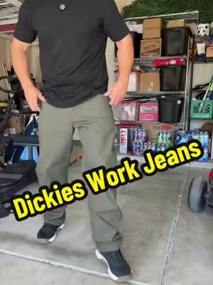 @Dickies men’s blue collar, workwear, carpenter jeans #tiktokshopcreatorpicks #workwear #jeans #mensfashion #baggy 