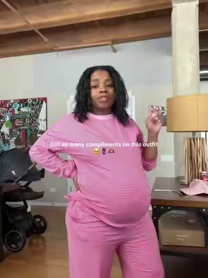 Need every color now 😍 #tiktokshopcreatorpicks #pregnant #twopieceset #maternity #matchingset 