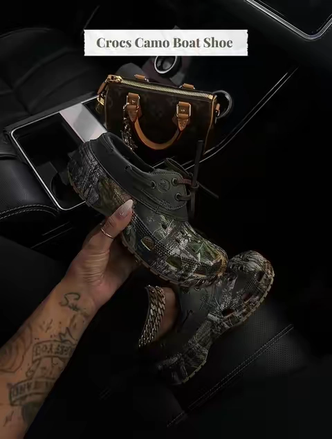 #crocs #camocrocs 