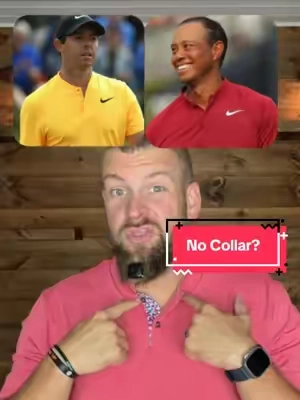 Did you know they made collarless shirts!? #bigandtall #mensshirts #polo #TikTokshopbacktoschool