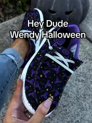 Hey Dudes knows how to do Halloween! #heydude #heydudehalloween #heydudewendy #tiktokshopcreatorpicks 