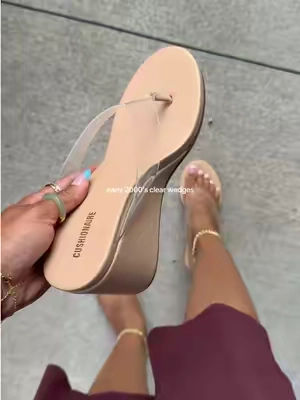 🤩 #wedgesandals #wedges #platformshoes 