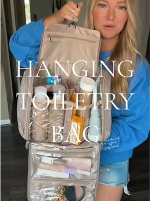 Replying to @Ruthie the only toiletry bag that ACTUALLY holds everything I need #toiletrybag #bagsmart #travelbag bagsmart toiletry bag 
