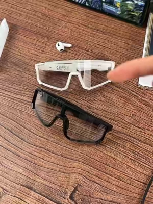 I never thought sunglasses could answer calls too.#smartglasses #Goggles #SmartGlasses #CyclingGlasses #EyeCareTech 