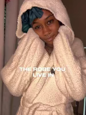 This robe is dangerously cozy 😭🤍 #CozyRobe #Loungewear #CozyGirl #TikTokShopFinds #Robe 