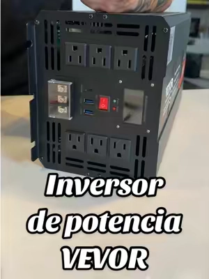 Inversor de potencia VEVOR #cuba #cubanosenmiami #TikTokshopbacktoschool #summerwins #paratiiiiiiiiiiiiiiiiiiiiiiiiiiiiiii 