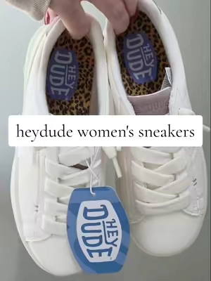 The cutest and comfiest women's sneakers @HeyDude  #womenssneakers #heydudeshoes #womensshoes #comfortableshoes #sneakers 