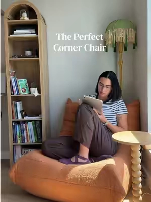 I am always in my bean bag chair more than I should be ☺️ . . . #beanbagchair #beanbag #loungechair #sofachair #accentchair 