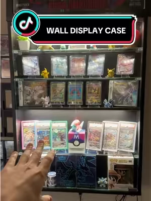 This display case is insane! #display #collector #collectibles #collection #tcg 