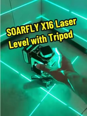 A must-have for any home 🏠 ✔ Full 4×360° coverage ✔ Self-leveling system ✔ Remote control ✔ Tripod included ✔ Maximum precision ~sy06309#LaserLevel #SummerWins #weeklydeals #payday #tiktokshopsummersale
