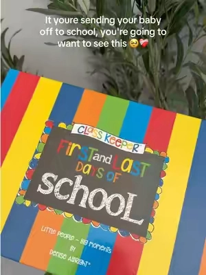 It’s never too late to start a book that you and your kiddo will look back on forever! 🥹❤️ This memory book keeps all those precious school years in one place, from preschool through college, AND it comes with a 1 year app membership to organize all those photos and memories digitally. #MomsofTikTok #TikTokshopbacktoschool #kindergarten #momfinds #schoolmemories 