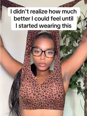 I didn't realize how much I needed it until l tried it. This posture bra helps me stay more upright without discomfort or back pain. Perfect for everyday wear #posture #posturecorrector #posturecorrectorbra   #bra #t0613 
