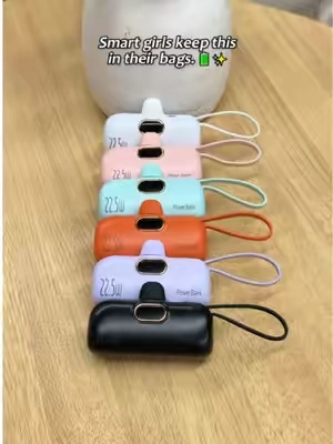 The Portable Charger With Built-In Cables You Need On The Go
 #PortableCharger #PowerBank #TechFinds #BackToSchool #TikTokShopFinds 