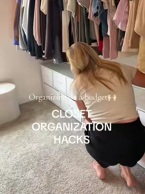Added these to everyone’s closet in the house and it’s made a HUGE difference🤩 #organizedhome #organizationmusthaves #closetstorage #dressers #organizedcloset 