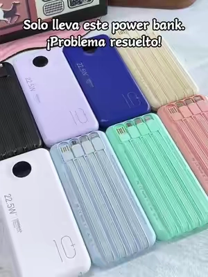 lleva este power bank. ¡Problema resuelto! #powerbank #portablecharger #TikTokshopbacktoschool #sohochic 