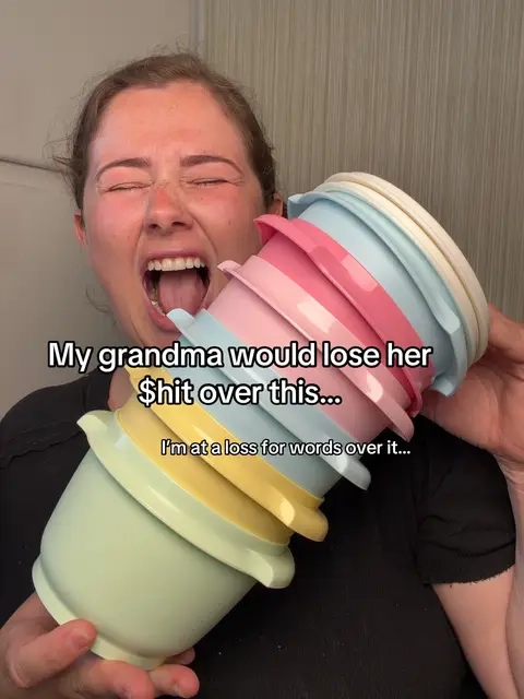 Order vintage and thank me later #tiktokshopcreatorpicks #tupperware 