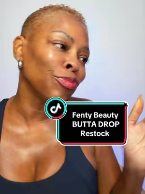 Clearly I was in a silly mood. 🤣 I was so EXCITED to see that @Fenty Beauty restocked SALTED CARAMEL! @Fenty Skin #restock #fentybeauty #saltedcaramel #beautyover50 
