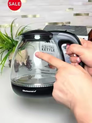@QVC, Inc #cafetera #cafeteraelectrica #electricglass #kitchen #TikTokshopbacktoschool cafetera eléctrica con jarra de vidrio 