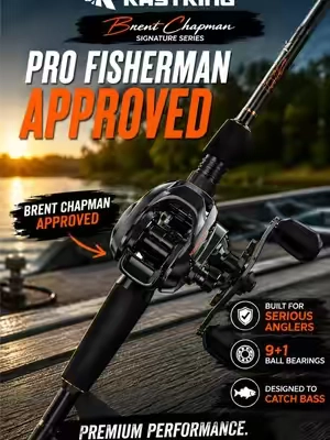 Feels way more expensive than what I paid. #BassFishing #FishingTok #Baitcaster #KastKing #FishingGear @KastKingUSA 